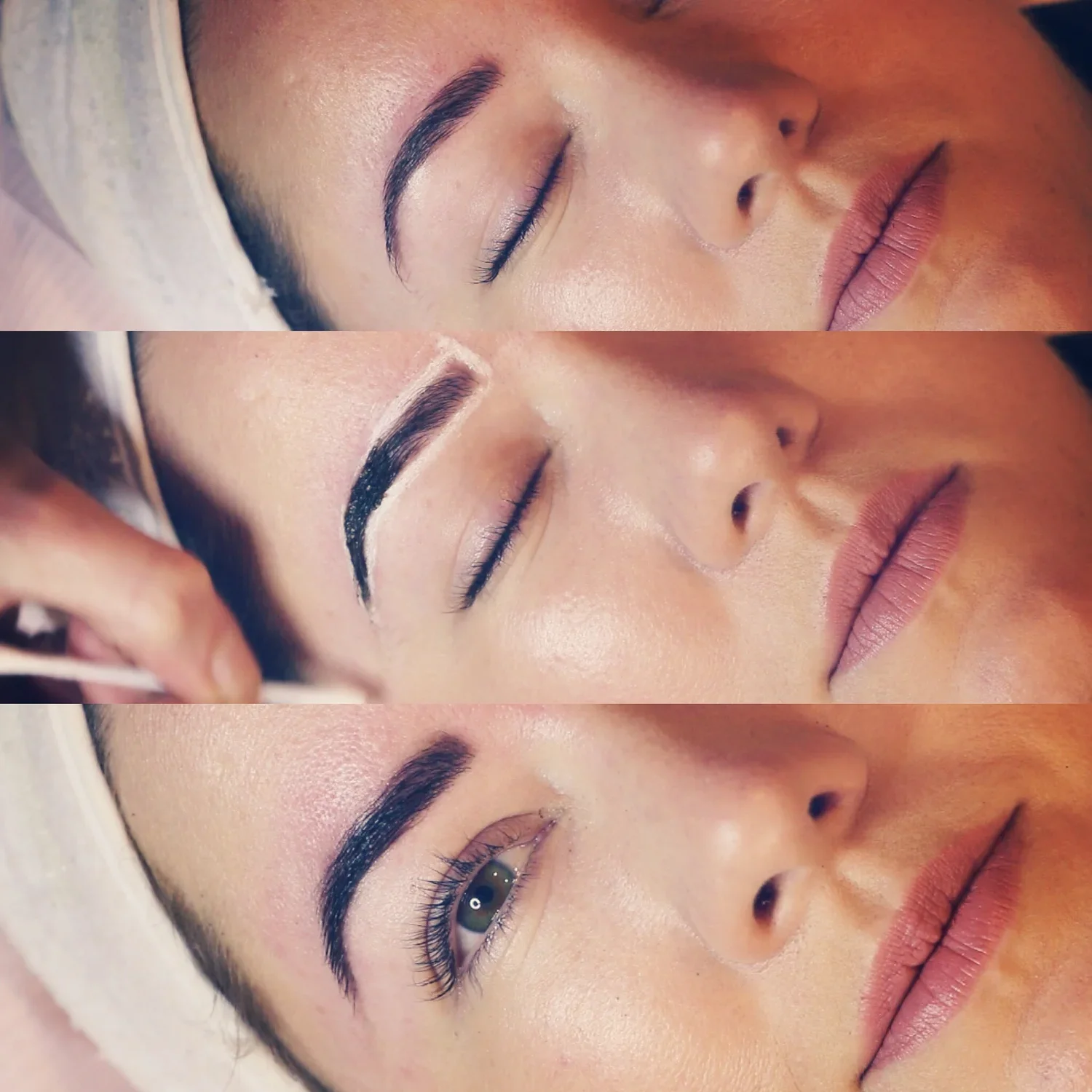 Elleebana brow henna — the process