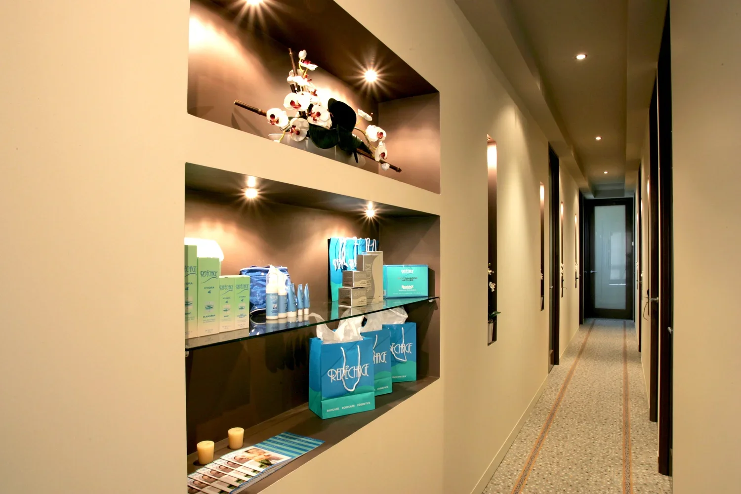 The day spa corridor