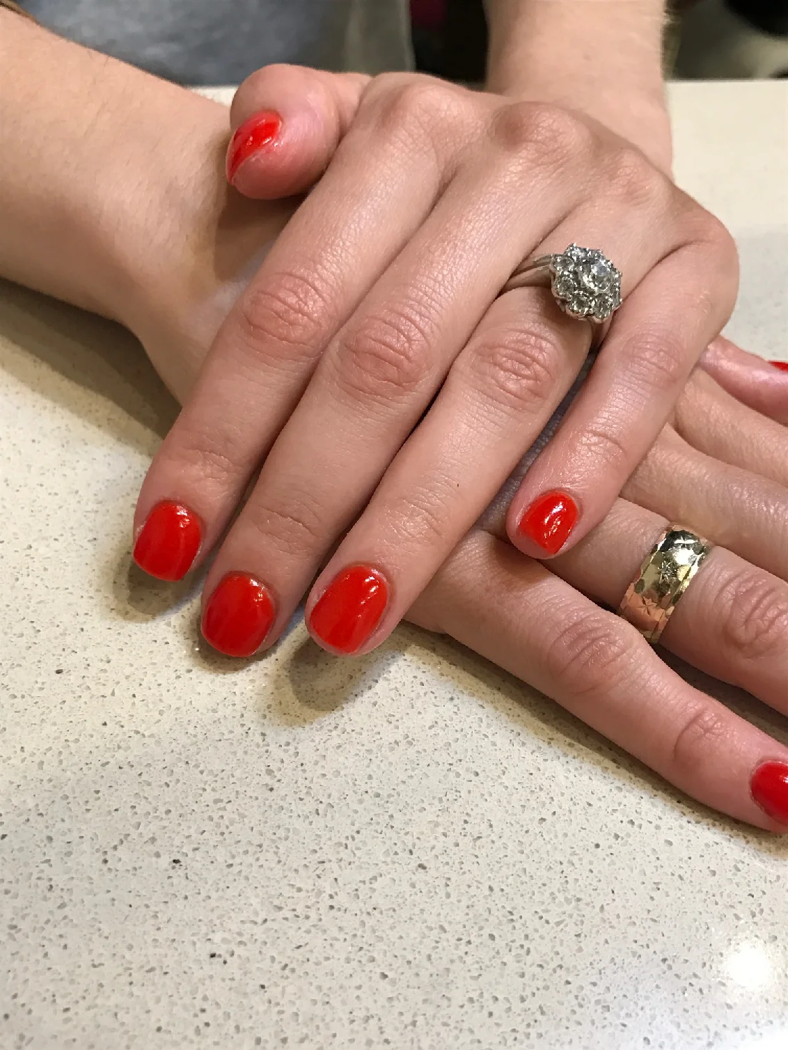 Finished nails — Spa Bar Melbourne